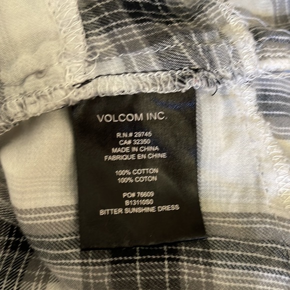 Volcom Plaid Dress - Picture 7 of 8